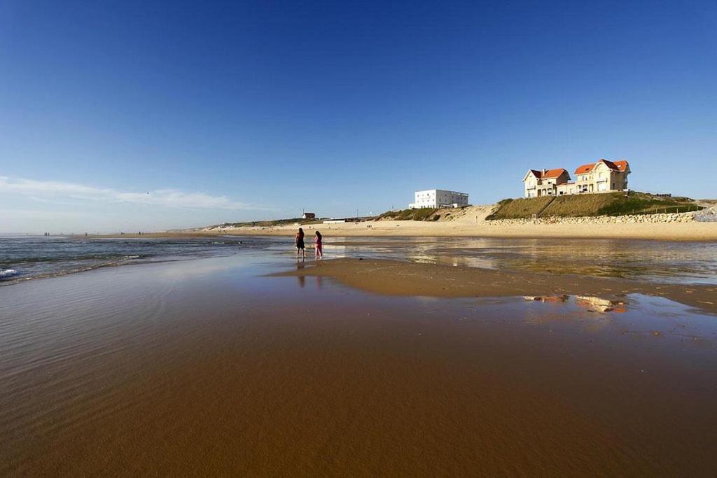 Biscarrosse Duplex Classe 2 Etoiles Avec Parking Privatif Pour 6 Personnes Экстерьер фото